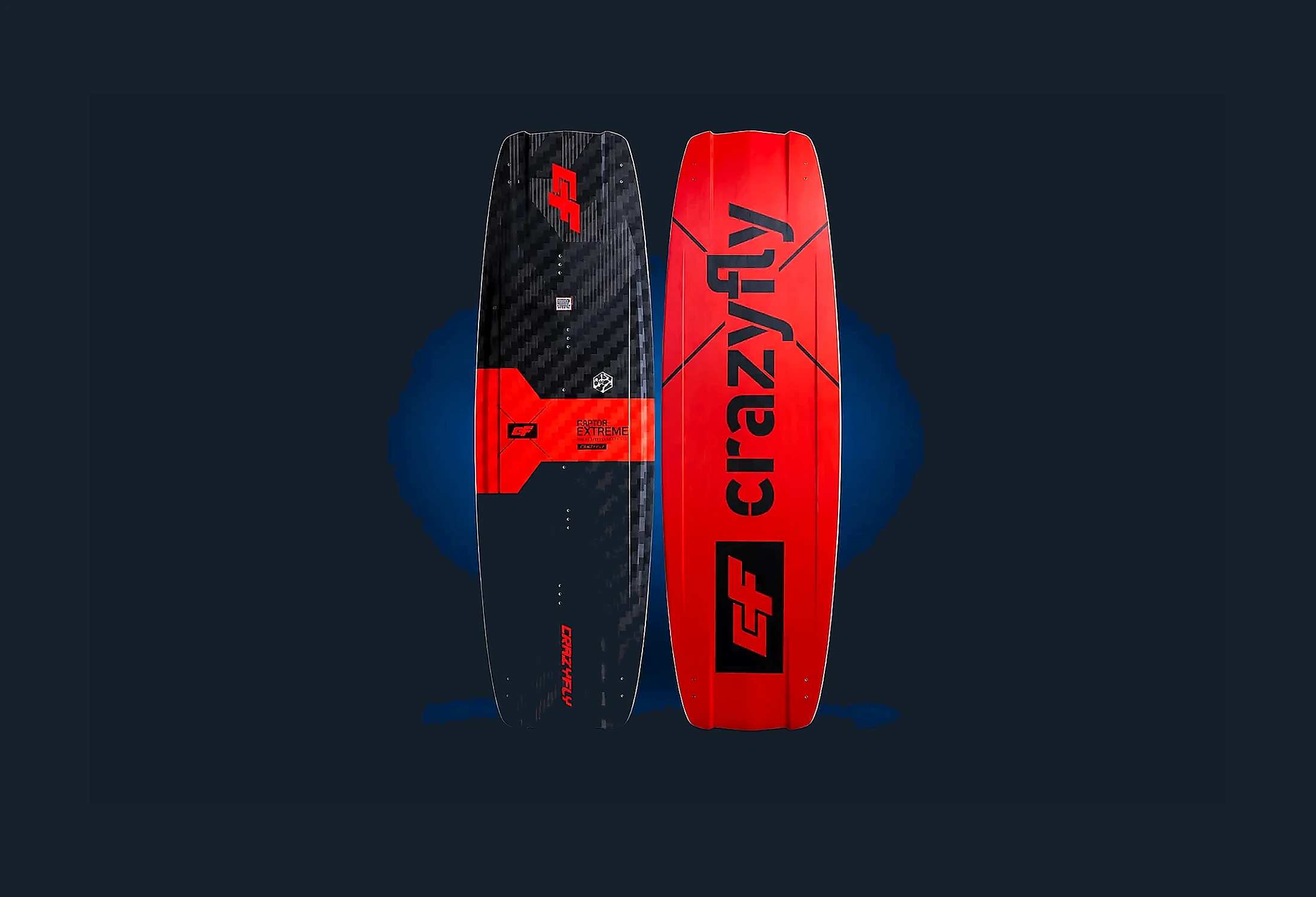 CrazyFly Raptor Extreme kiteboard