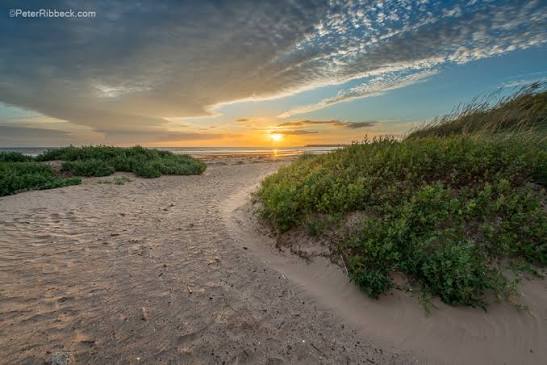 Troon South Beach on the Ayrshire coast