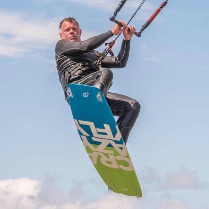 Beyond The Edge riding kitesurfing photograph