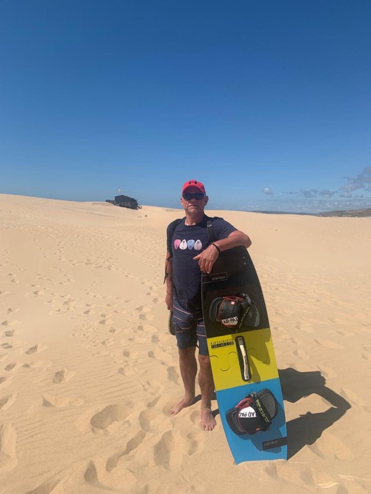 Beyond The Edge project kitesurfing photograph