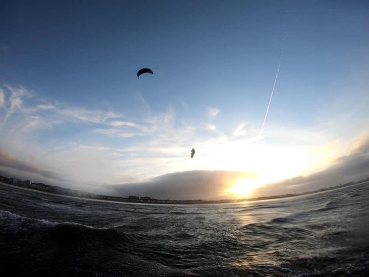 Beyond The Edge conditions kitesurfing photograph