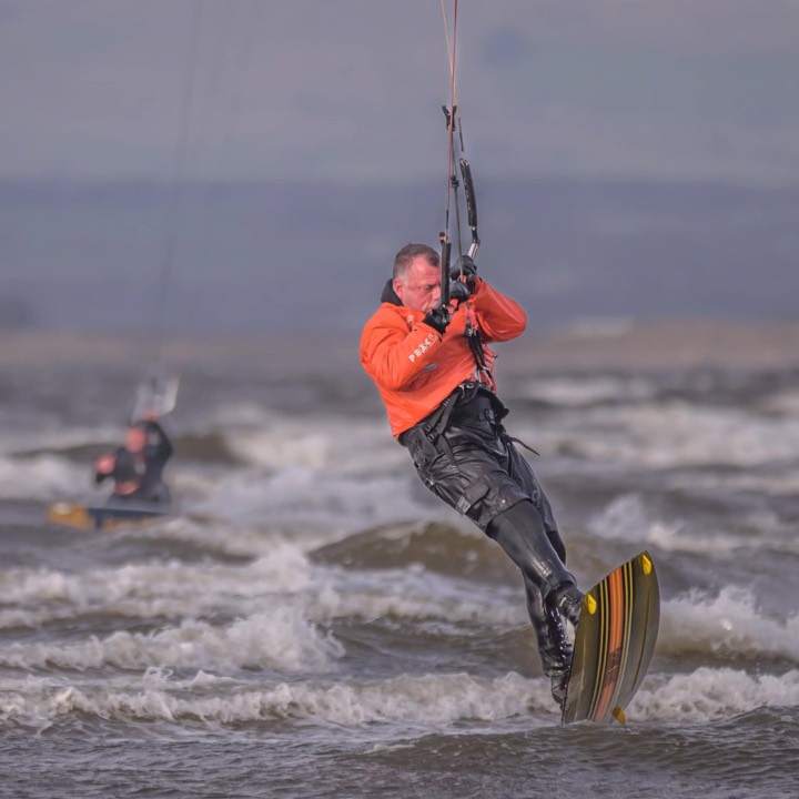 Beyond The Edge riding kitesurfing photograph