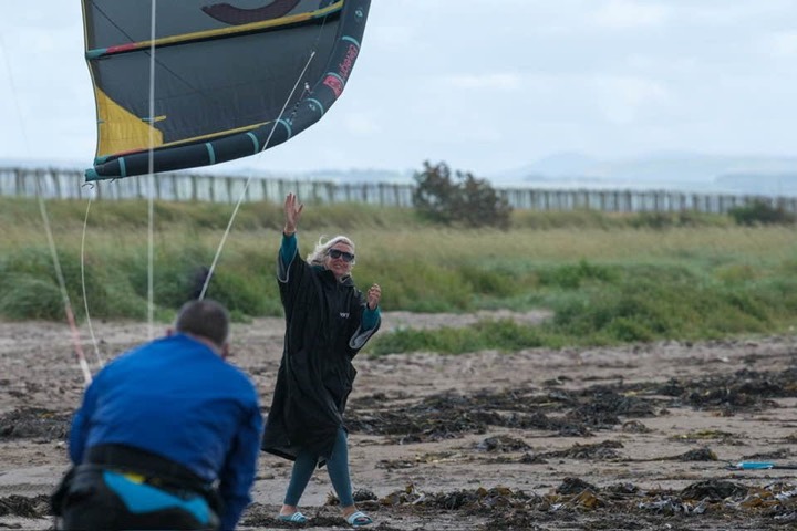 Beyond The Edge project kitesurfing photograph