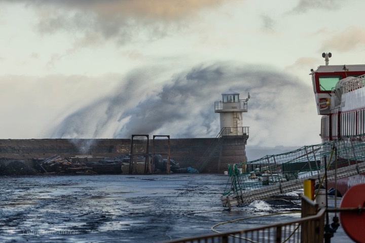 Beyond The Edge conditions photograph — Photo: Colin MacAllister