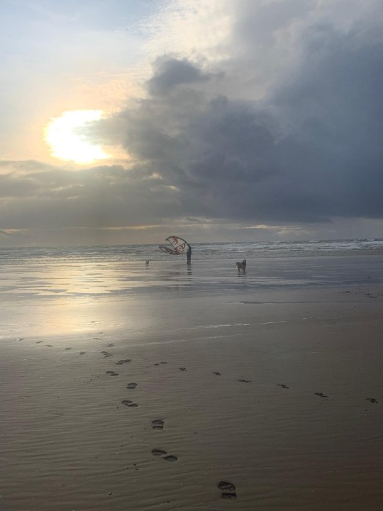 Beyond The Edge project kitesurfing photograph