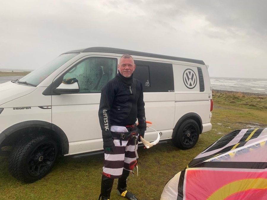 Beyond The Edge project kitesurfing photograph