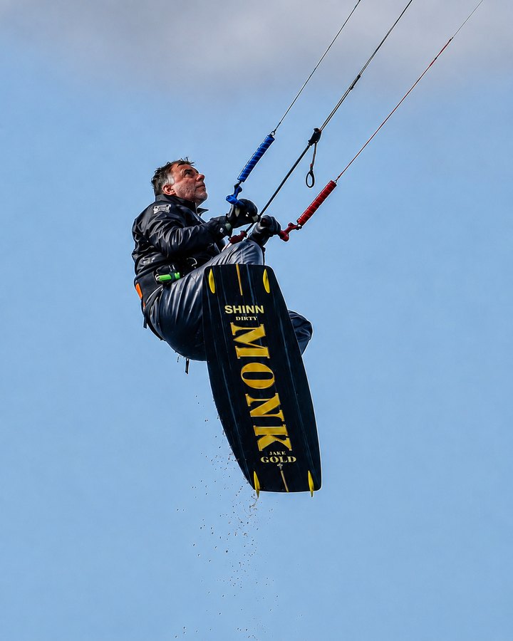 Beyond The Edge big-air kitesurfing photograph